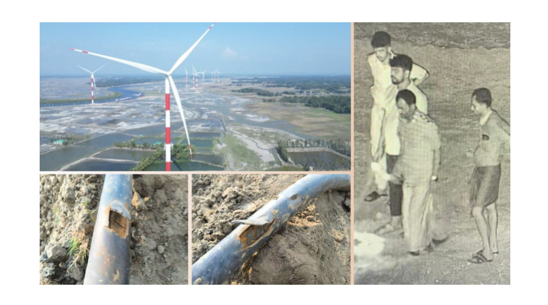 কক্সবাজারে ৬০ মেগাওয়াট বায়ুবিদ্যুৎ প্রকল্পে নাশকতা, ৫০ লাখ টাকার ক্ষতির অভিযোগ