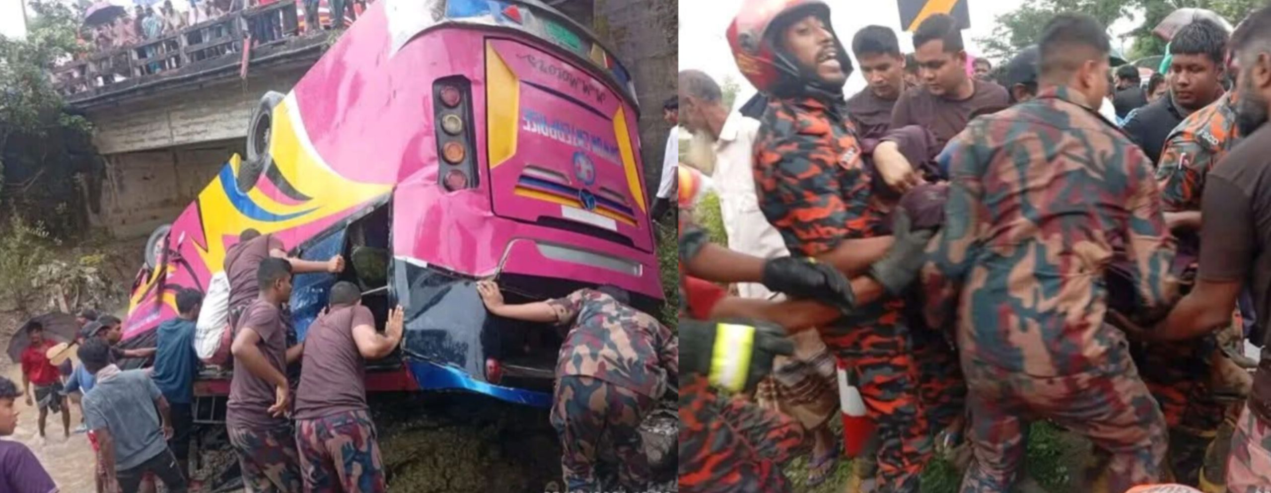টেকনাফে বাস দুর্ঘটনা: ৩ জন আহত, বিজিবির তাৎক্ষণিক উদ্ধার