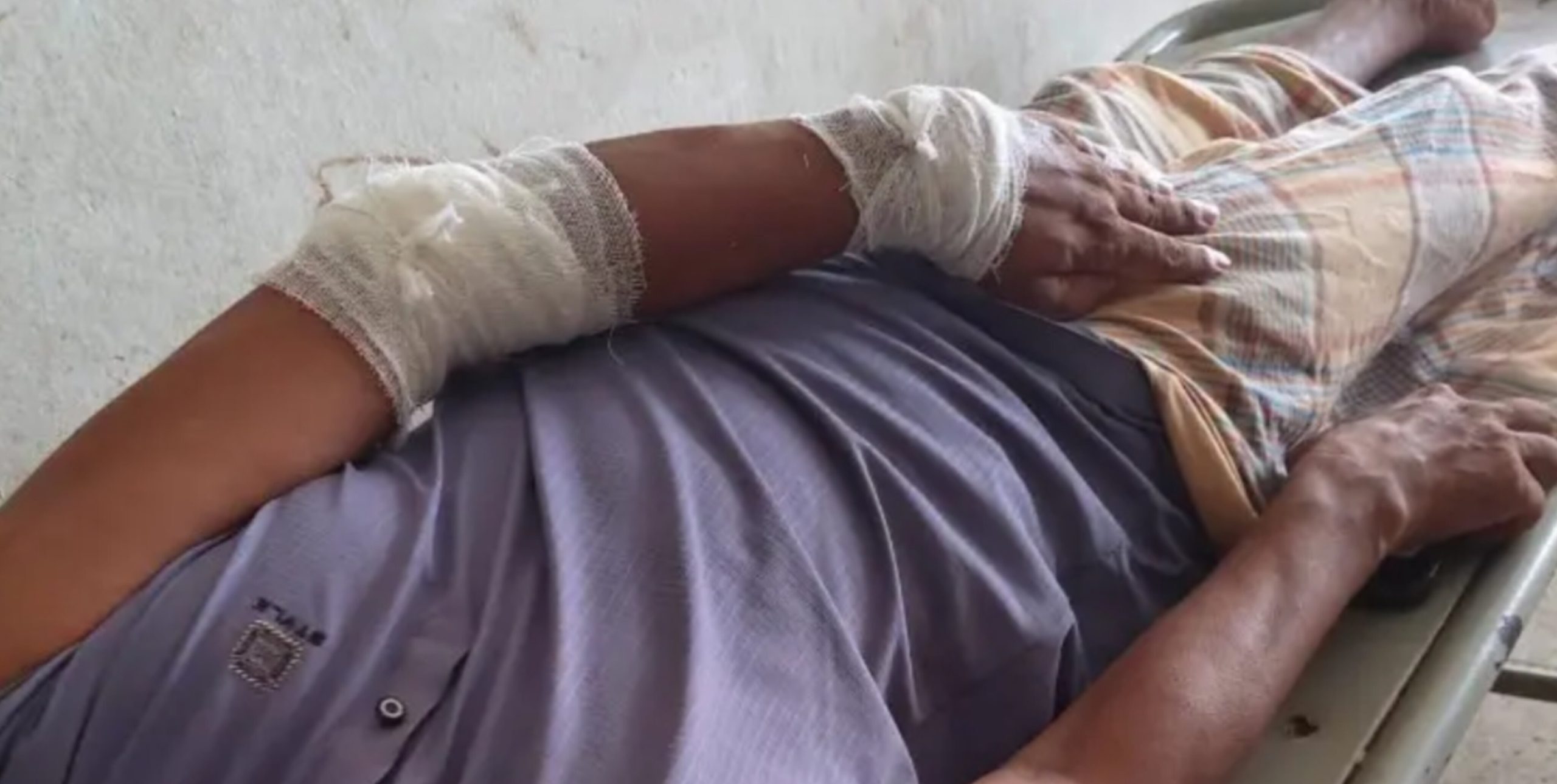 চাঁদা না দেওয়ায় বালি ব্যবসায়ী বিএনপি নেতাকে কুপিয়ে জখম