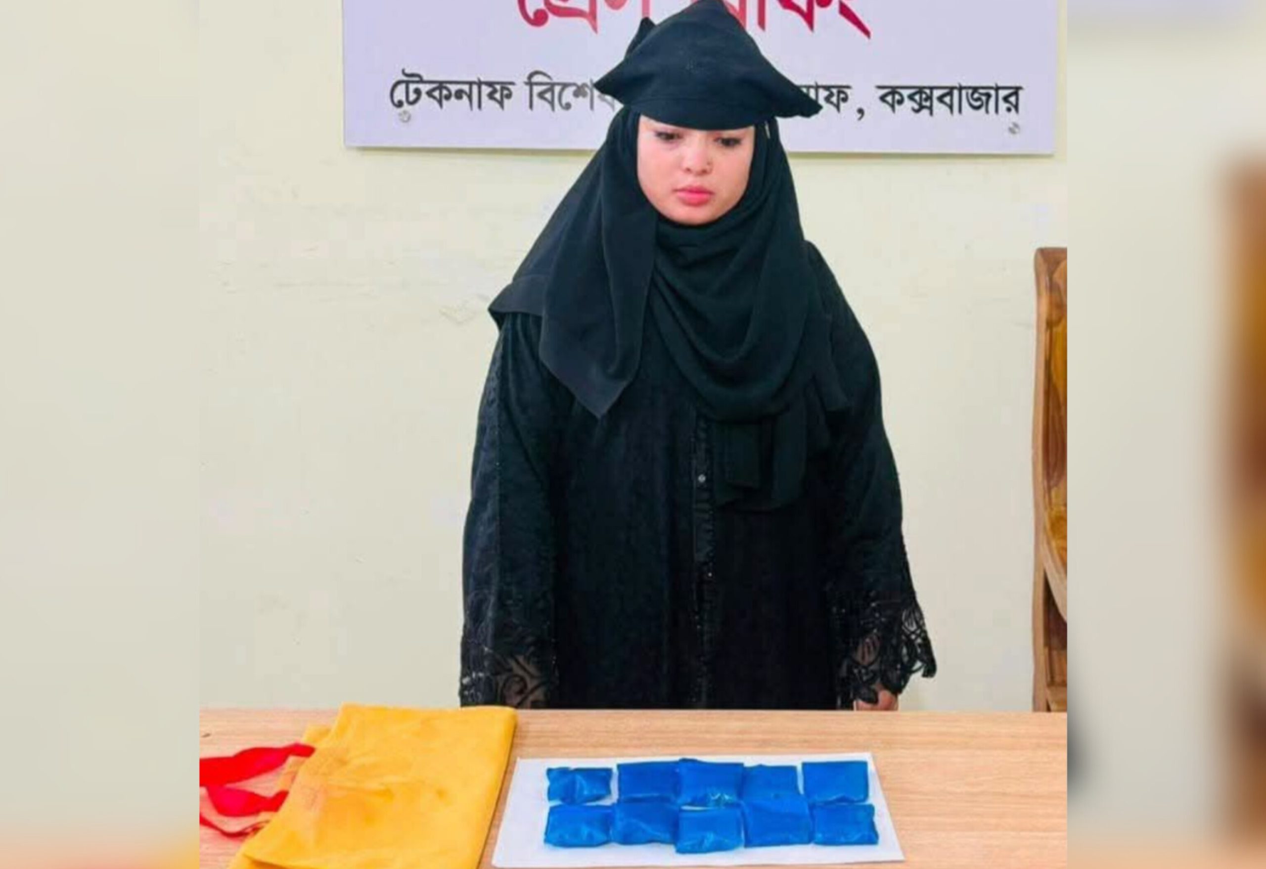 টেকনাফে ডিএনসির অভিযান: ২ হাজার ইয়াবাসহ রোহিঙ্গা নারী আটক
