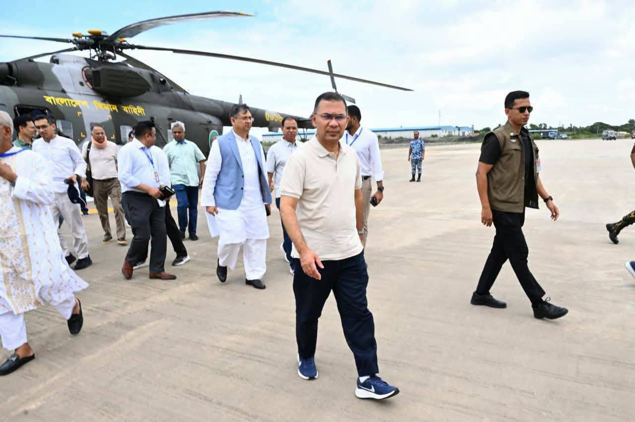 মাতারবাড়ী গভীর সমুদ্রবন্দর ও মেগা প্রকল্প পরিদর্শনে প্রধানমন্ত্রী তারেক রহমান