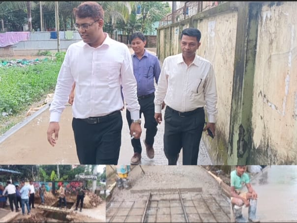 রামুতে দীর্ঘদিনের দুর্ভোগ কাটিয়ে বদলে গেল আমতলীয়া পাড়ার সড়ক
