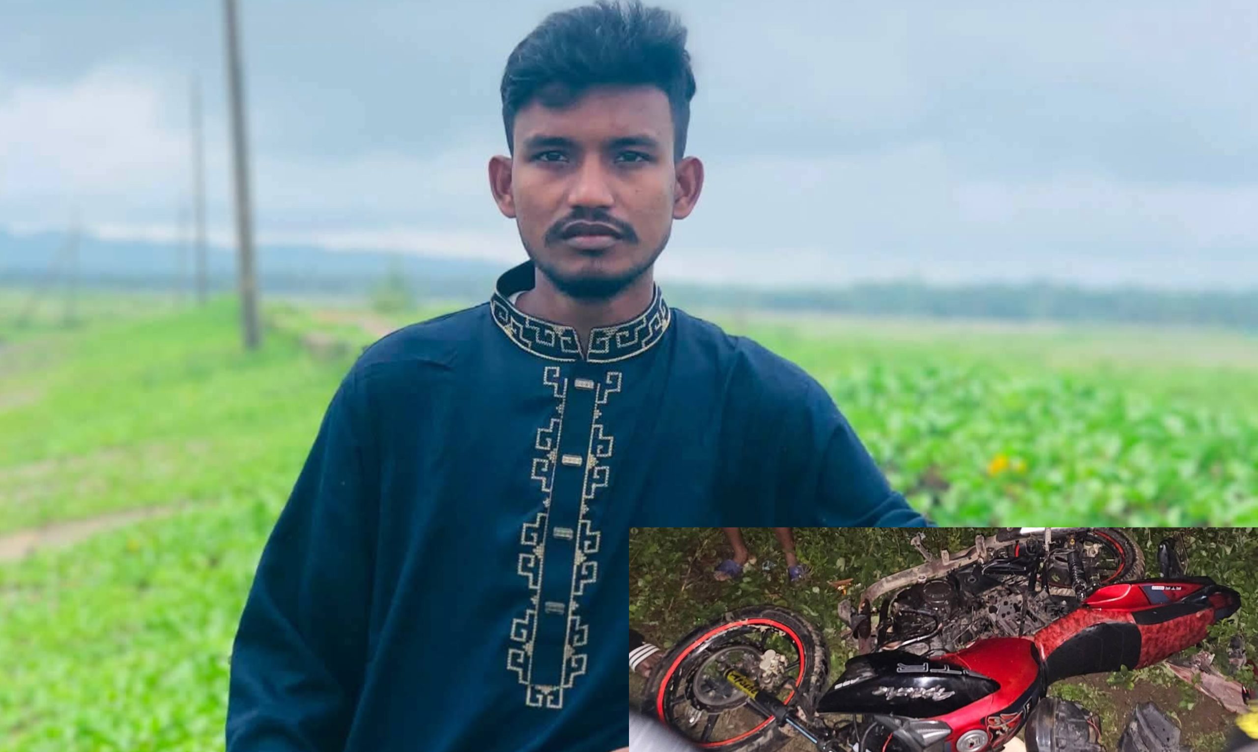 রামু খুনিয়াপালং ট্রাক-বাইক মুখোমুখি সংঘর্ষে ১ যুবক নিহত