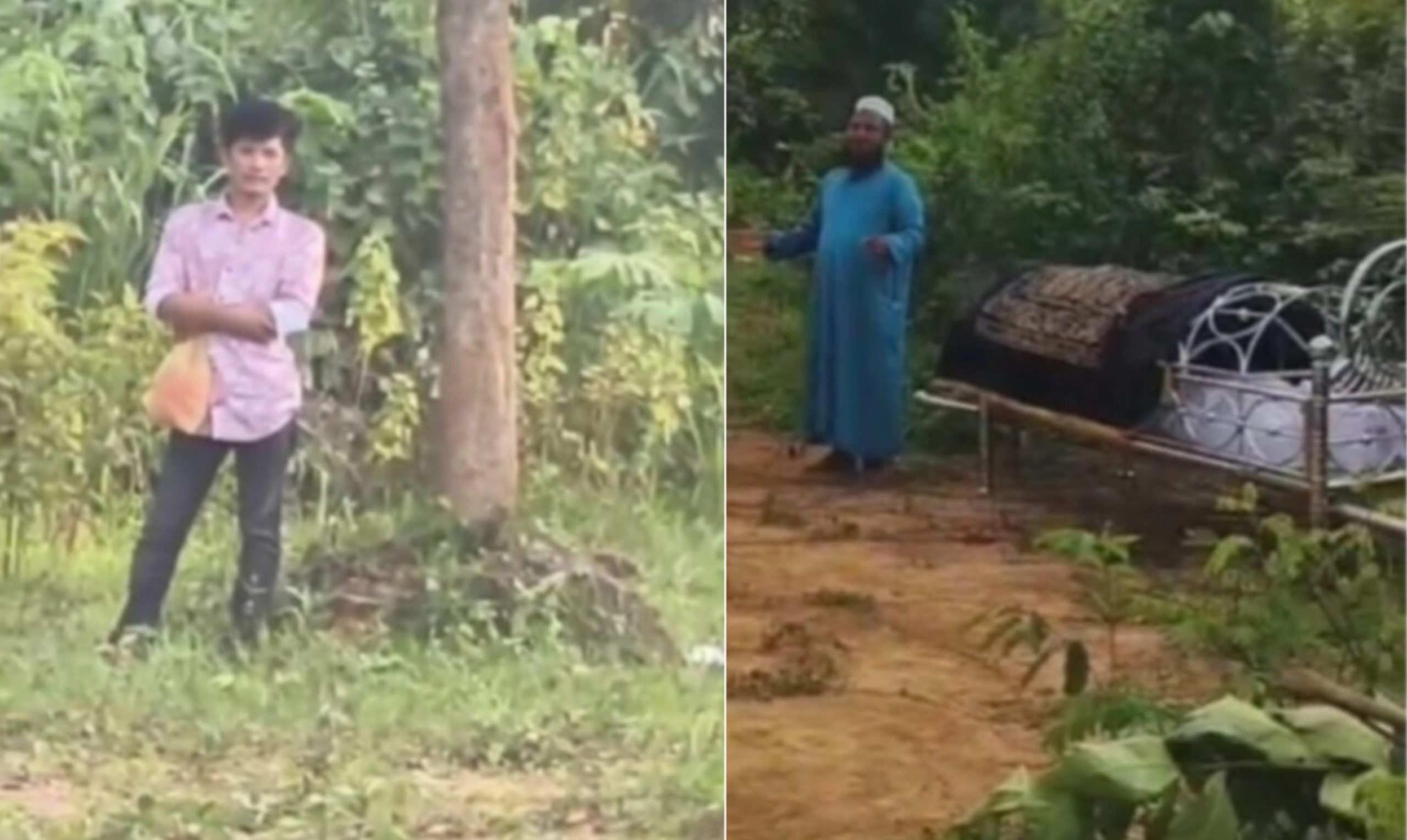 মুসলিম বন্ধুর জানাজাস্থলে ফুল হাতে দাঁড়িয়ে বৌদ্ধ তরুণ-খাগড়াছড়িতে দুই বন্ধুর আবেগঘন বিদায়ের গল্প